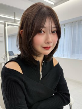 サンドイエナ 横浜店(sand yena) レイヤーカット/レイヤーボブ/顔周りカット/髪質改善/縮毛矯正