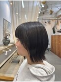 お手入れ簡単くびれボブ