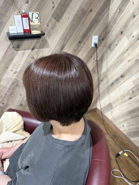 ルネッサンスヘアー ラファエロ(RAFFAELLO) 艶々グレーカラー+コラーゲン