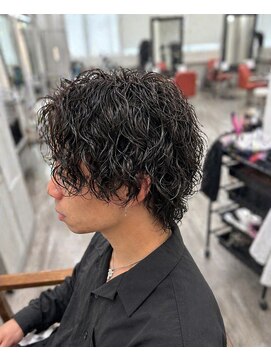 ルスト 成増店(Lust) #メンズウルフ#ウルフパーマ#ツイスパ#メンズパーマ