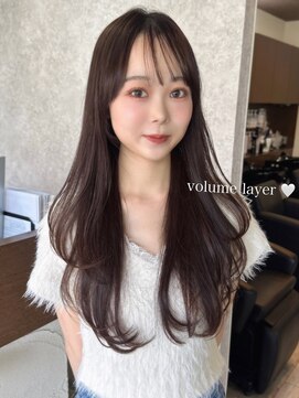 ミニム ヘアー(minim hair) 【minim×高橋】ボリュームレイヤーで小顔効果