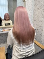 ラニヘアサロン(lani hair salon)&nbsp;ピンク×ブラウン/デザインカラー/裾カラー/グラデーション