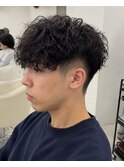 横浜/ツイストスパイラルパーマ/ショートマッシュ