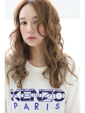 フェリシータ 服部店(felicita) 外国人風メルトカラー☆彡センターパート小顔ウェービーロング