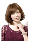 ナチュラル美人ボブ