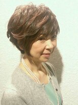 矢島美容室 荻窪店&nbsp;エレガンスショート☆40代は明るいグレイカラーがオススメ