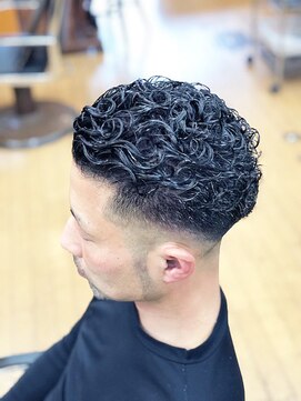 ベル(BELL) 刈り上げ+パーマ★【BELL桜新町/用賀】