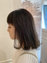 ロンド 表参道店(Lond)&nbsp;ワンカールくびれセミディ＊アッシュカラー