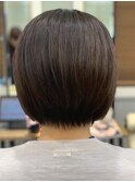 すっきりショートボブ