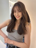 ノク(nok)&nbsp;オリーブベージュ_くびれミディラベンダーカラー