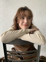 ギフト(GIFT)&nbsp;【GIFT】マロンベージュ/ミルクティピンク/レイヤーロング