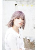 ラベンダー×レイヤーBOB