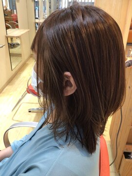 エイチエアー アルファ H'air alfa つつじヶ丘北口店 ミディアムウルフ