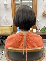 ベル(BELL)&nbsp;AVEDAカラーでツヤ感アップ♪ショートボブ【BELL用賀/桜新町】