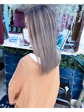 トーク 伊丹本店(TAL'KE) TAL'KE/バレイヤージュ×ホワイトベージュ_1039