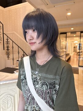 ヘアスタジオ アルス 御池店(hair Studio A.R.S) ウルフ×ラベンダーグレー