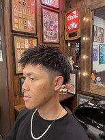 ヘアーデザイン スワロー(hair design Swallow) ツーブロック×ツイストパーマ