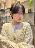 髪質改善 ショートカット ウザバング 大人ショート
