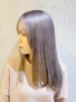 オナー(honor)&nbsp;外国人風/バレイヤージュ/ハイライトカラー/アッシュグレージュ