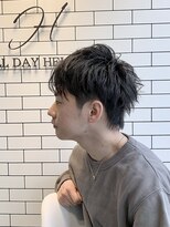 オールデイハローズ 京都駅前店(ALL DAY HELLO`S)&nbsp;束感ナチュラルショート【京都駅】３０代ニュアンスモテパーマ