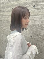 ロンドプランタン 恵比寿(Lond Printemps)&nbsp;顔周りレイヤーミディアムラベンダーブラウン【中居】