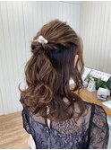 ハーフアップアレンジ【金山】