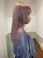 ニコ トウキョウ 渋谷(nico TOKYO) ピンクカラー/レイヤーカット/ケアブリーチ