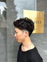 ポピイズ(POPPIES)&nbsp;メンズスタイル【スパイラルパーマ】