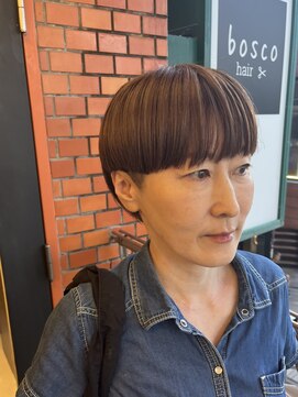 ボスコ 下北沢店(bosco) マッシュブリーチカラー　　≪saya≫