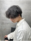 MEN'S HAIR カルマパーマ ダークアッシュ ニュアンスパーマ