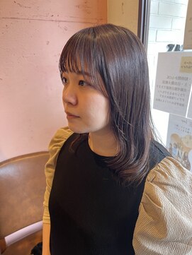 ザジ(ZAZIE) サイドバングcut