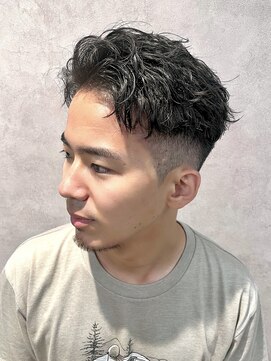 メンズココ 清澄白河店(MENS COCO) ベリーショートスパイキーショートヘアメンズパーマ刈り上げ