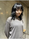 黒髪レイヤー