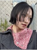 レイヤーカット/ミニボブ/フェイスレイヤー/門真/ボブ/姫カット