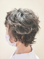 松本平太郎美容室 国立店&nbsp;ショートレイヤー×クリープパーマ