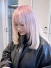 【AYANO / CHIHIRO 指名限定】ケアブリーチ＋カラー ￥21000