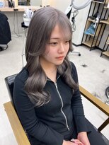 アリープパロット(ALEAP parrot)&nbsp;韓国風/透明感グレージュ/巻きおろし