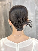 ヘアセット 結婚式ヘア お呼ばれヘア イベント前ヘアセット 原宿