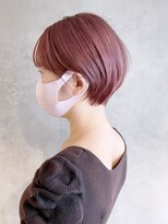 シオン(shion)&nbsp;ショートおくれ毛ダブルカラーチェリーブラウン_ba357863