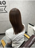 透明感あるブラウンカラー