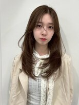 ユーフォリア 青山(Euphoria)&nbsp;イメチェン 2wayバング 韓国ヘア ロングレイヤー 小顔 前髪