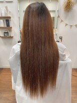 ルアナ エクステ 名古屋栄店(Luana.)&nbsp;【before、afterあり】重ためボブからロングに。