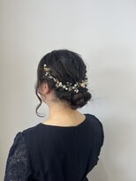 アヤラ オーガニックアンドスパ 東船橋店(AYALA)&nbsp;【NANAMI】シニョンスタイル/結婚式/お呼ばれ/アヤラ東船橋