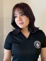 アモレット 天文館店(amoretto)&nbsp;くびれヘア 韓国ヘア 外ハネ レイヤー 顔周りカット 20代