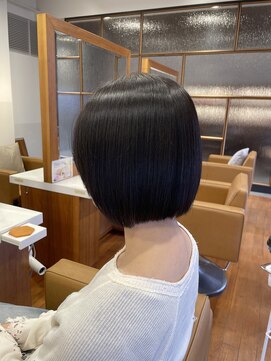 シーツー 川口店(C2) 髪質改善ストレート×ミニボブ