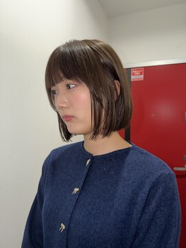サンド 大阪梅田(sand) オリーブグレー/ココアベージュ/クラゲヘアー