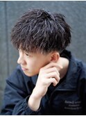 刈り上げマッシュ×縦落ちツイスト【八王子】