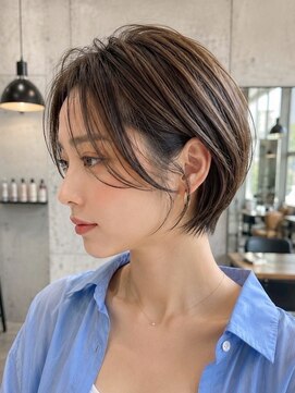 ニーナ せんげん台(nina) 30代40代大人女性/前髪ありショートボブ/ショートヘア/髪質改善