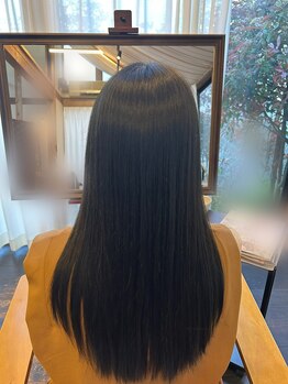ミーテ(miite)の写真/バイカルテで髪質改善を叶える!繰り返す度手触りよくなる感動の艶髪体験を♪