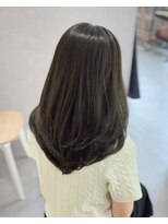 レンテ 千葉(LENTE)&nbsp;オリーブグレージュで落ち着いた大人暗髪スタイルに♪